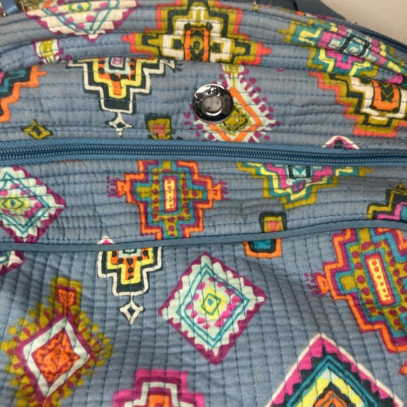 Vera Bradley Gray Laptop Backpack - Picture 12 of 13